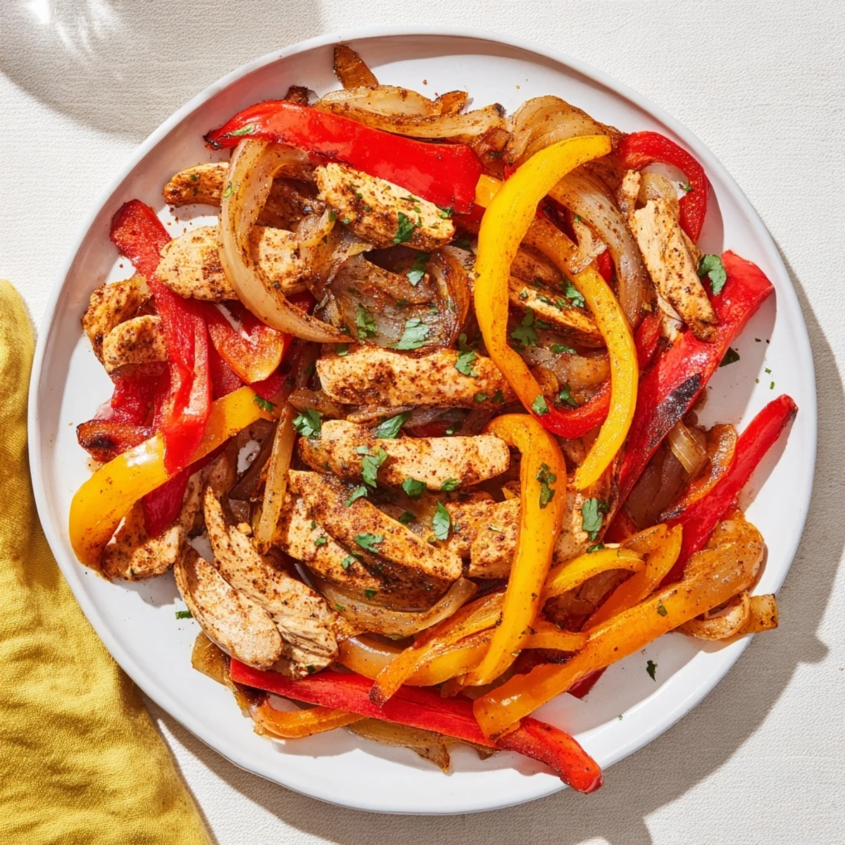 Sheet Pan Chicken Fajitas