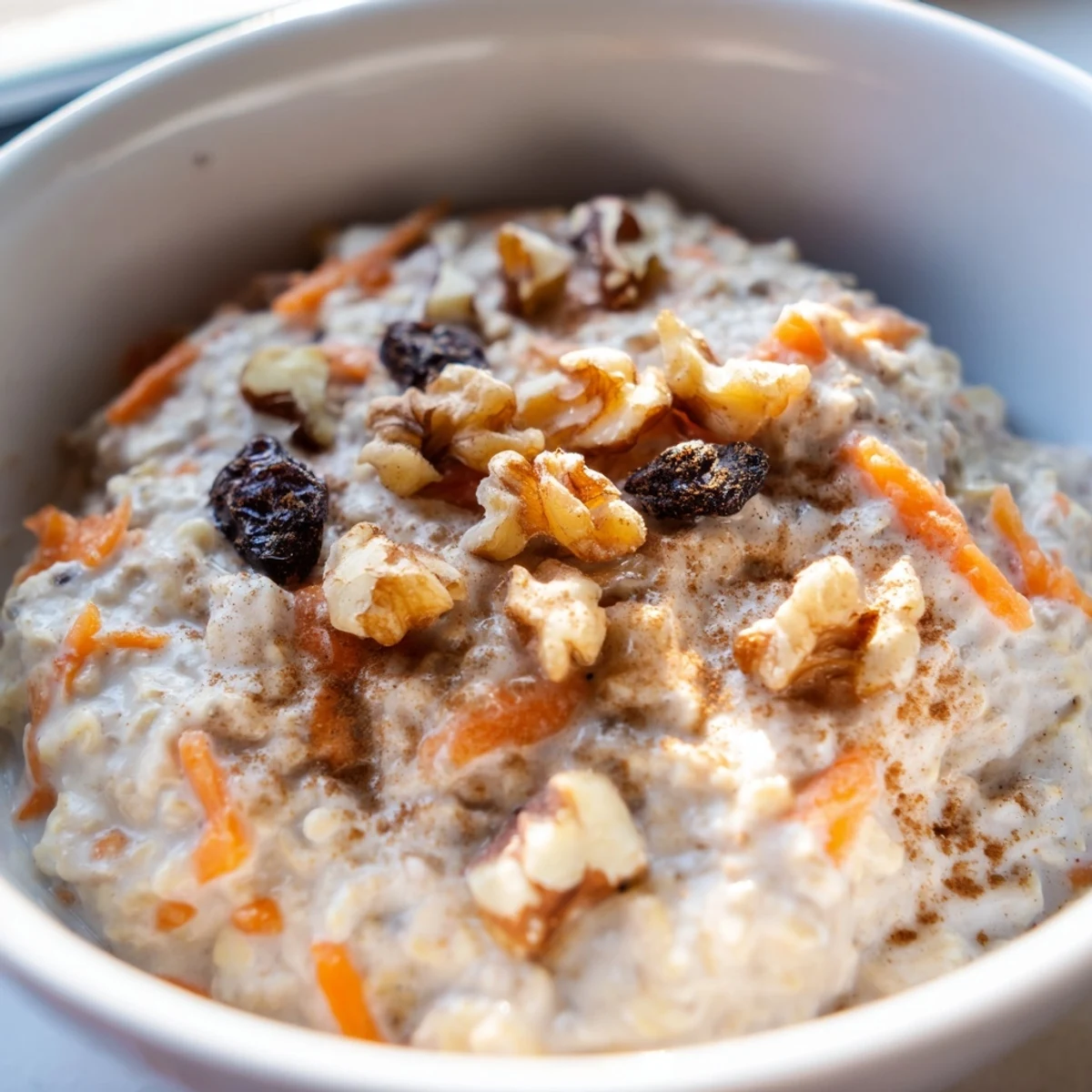 Carrot Cake Overnight Oats