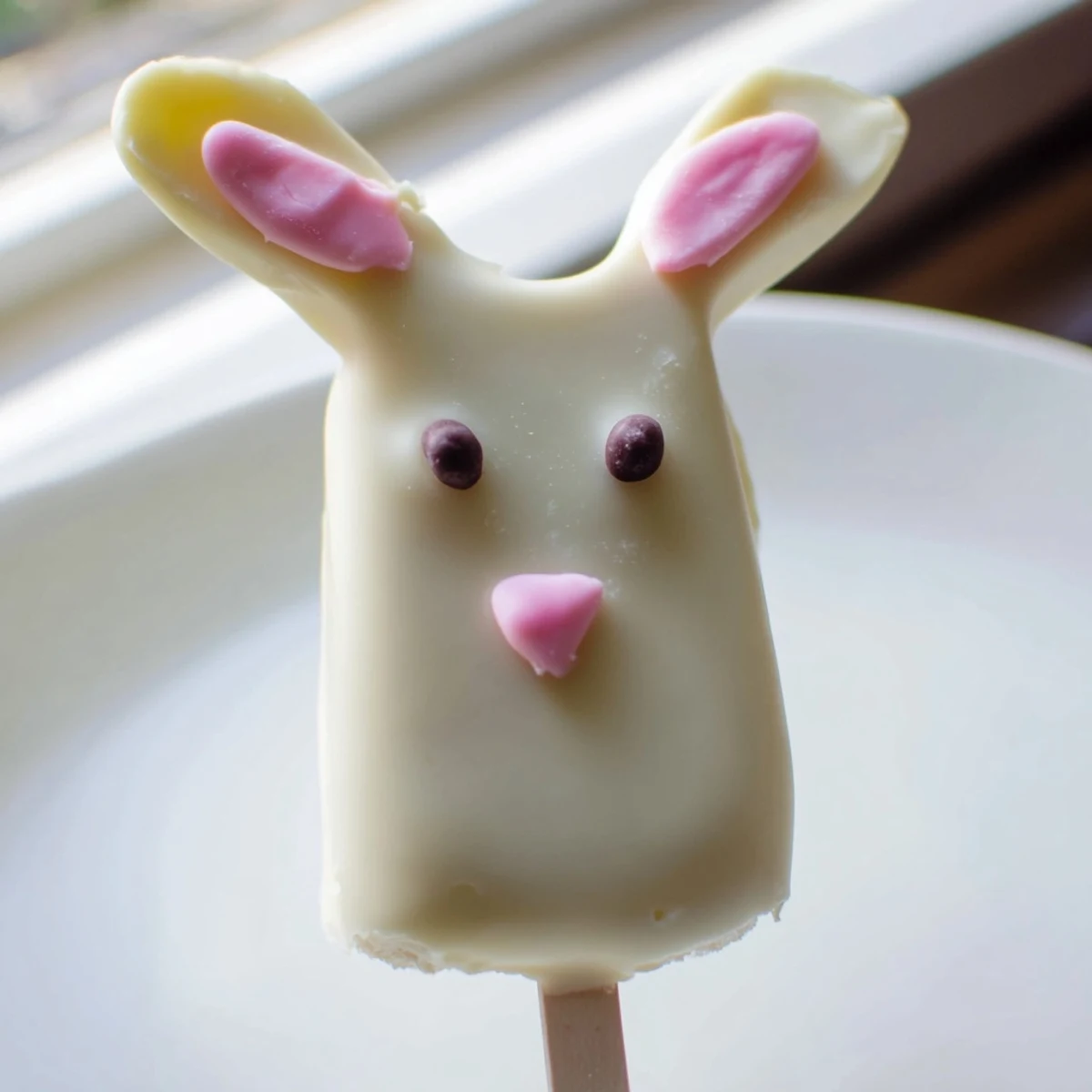 White Chocolate Bunny Cakesicles