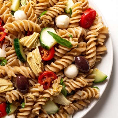 Vegetarian Italian Pasta Salad